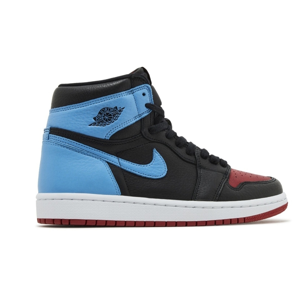 Nike Air Jordan 1 High OG - Black, Powder Blue, Gym Red
